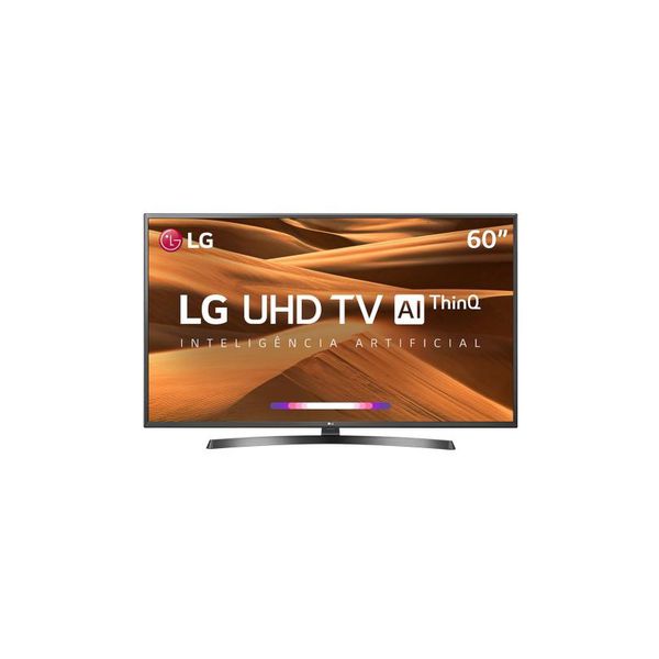 Smart TV LED 60" LG UM7270 Ultra HD 4K HDR Ativo, DTS Virtual X, Inteligencia Artificial THINQ AI, WEBOS 4.5