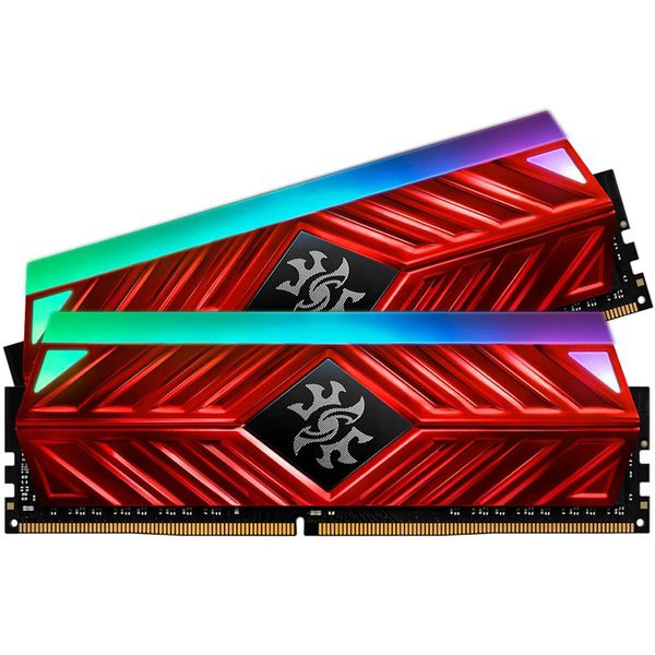Memória XPG Spectrix D41, RGB, 16GB (2x8GB), 3200MHz, DDR4, CL16, Vermelho - AX4U320038G16A-DR41