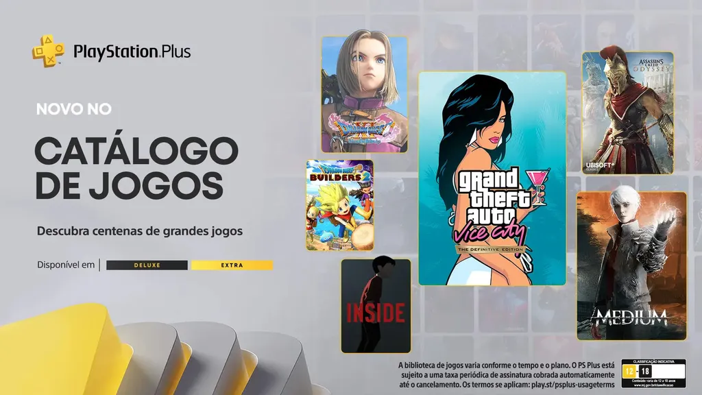 Games chegam ao catálogo do PS Plus em 18 de outubro (Foto: Divulgação/PlayStation)