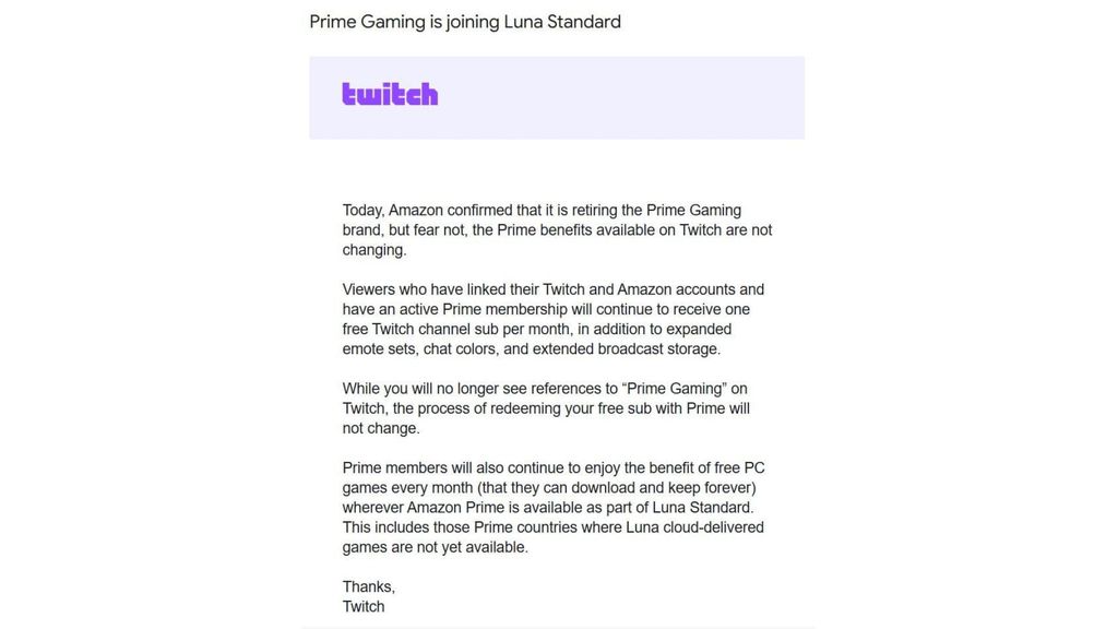 Imagem do e-mail da Amazon