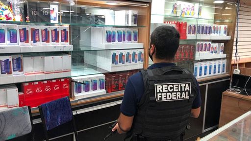 Operação apreende 4 mil celulares Xiaomi ilegais na região central de SP