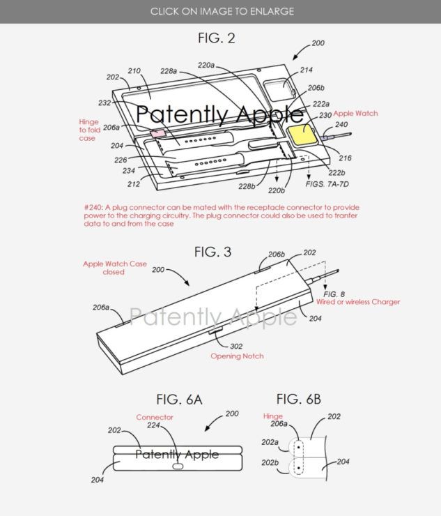 Nova patente descreve caixinha para você guardar e recarregar seu Apple Watch