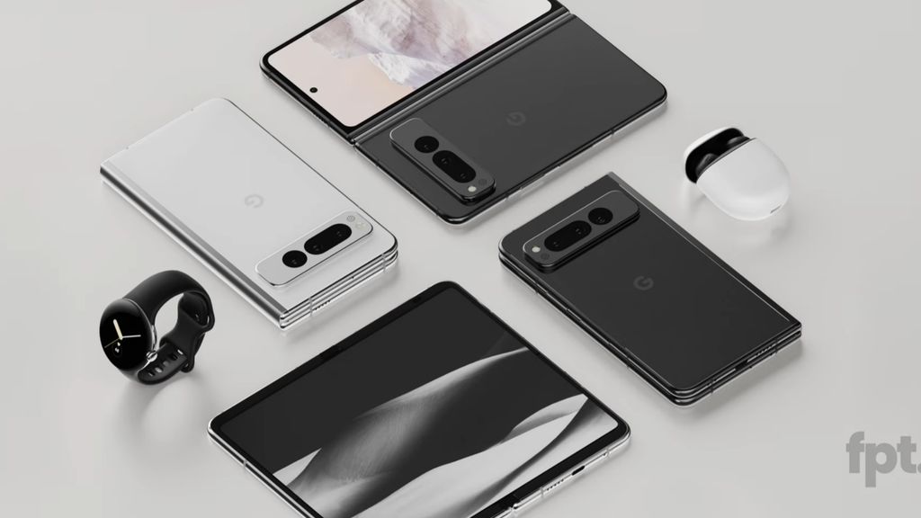 Google Pixel Fold ブラック Google Pixel Fold: dobrável vaza com design premium e preço alto