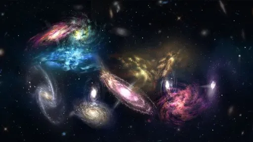 Como medir distâncias entre galáxias em um universo em constante expansão?