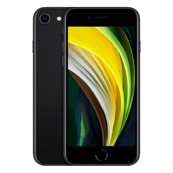 iPhone SE Apple 64GB, Tela 4,7”, iOS 13, Sensor de Impressão Digital, Câmera iSight 12MP, Wi-Fi, 4G, GPS, Bluetooth e NFC – Preto [CUPOM]