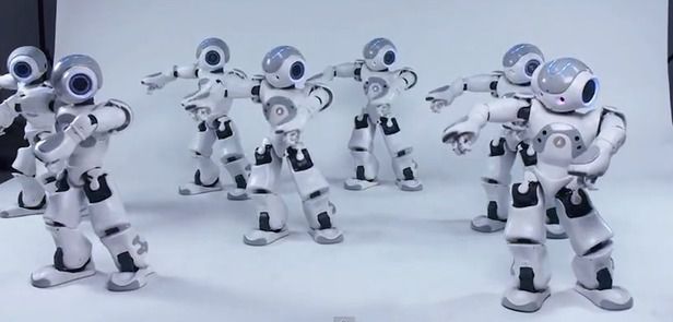 Robôs dançarinos