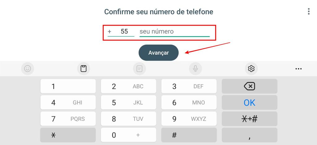 Usar o WhatsApp padrão não deixa de ser uma forma de ter duas contas no mesmo celular (Imagem: Captura de tela/Fabrício Calixto/Canaltech)