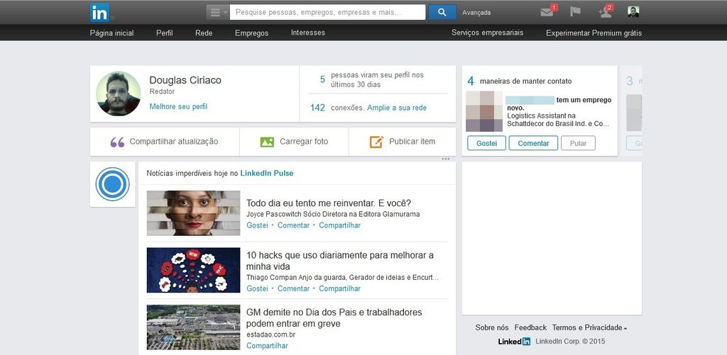 Como usar o LinkedIn Como usar o LinkedIn