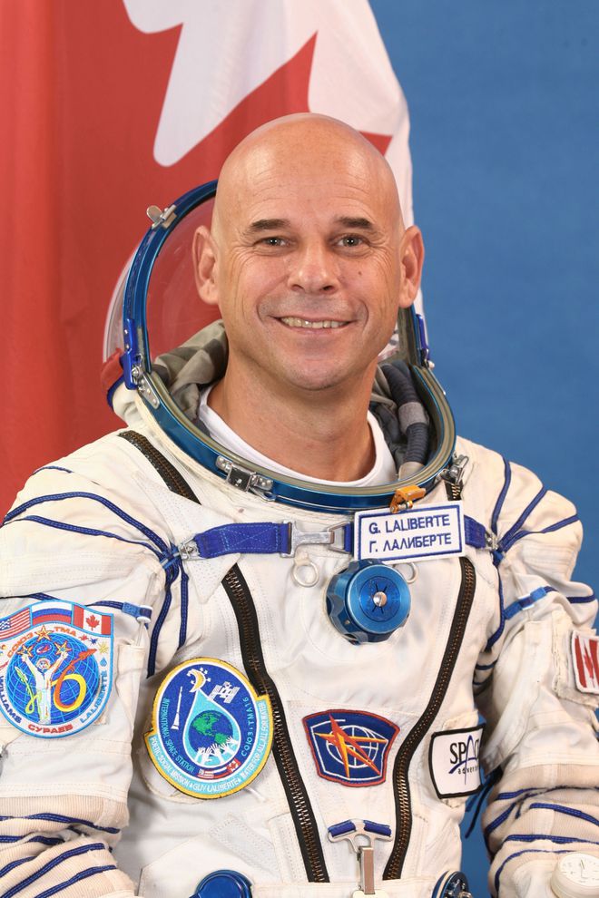 Guy Laliberté (Imagem: Reprodução/NASA)
