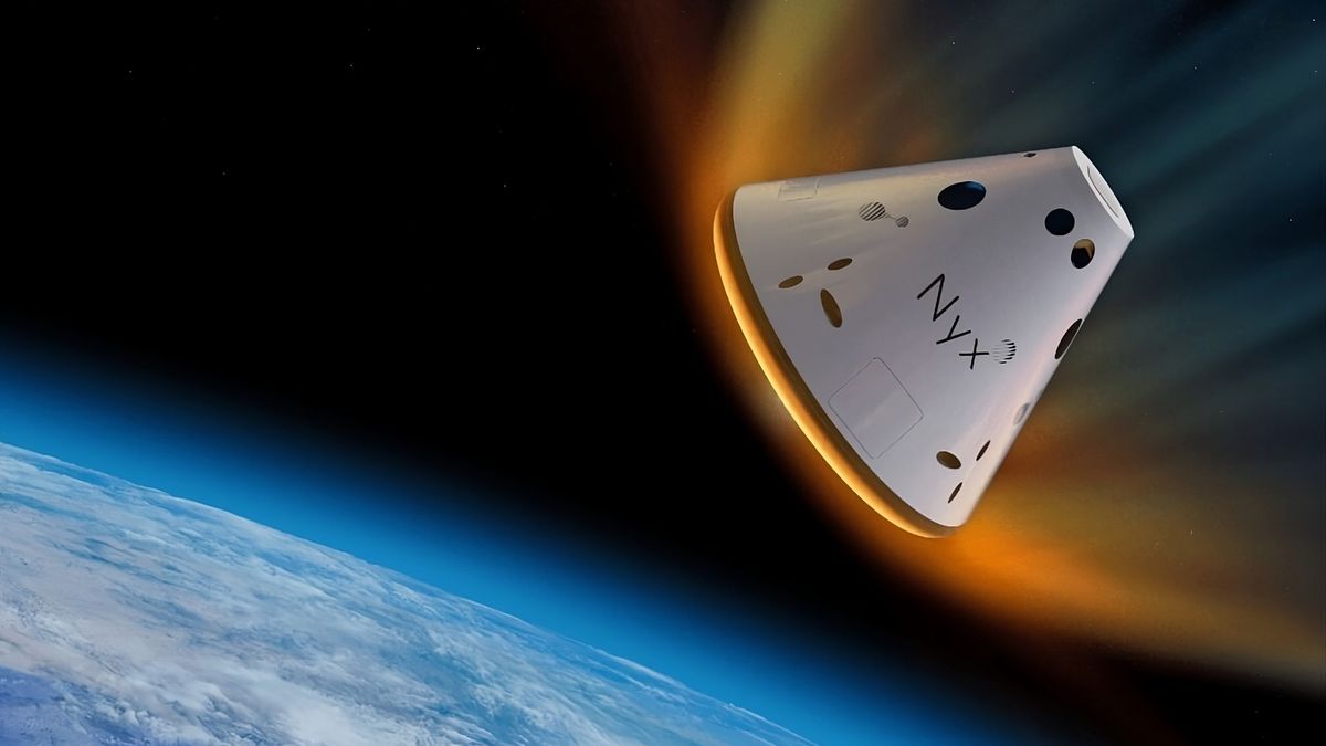 Cápsula de startup espacial levando cannabis e restos mortais cai no mar