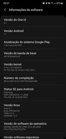 Samsung Galaxy Note 10 recebe One UI 3.1