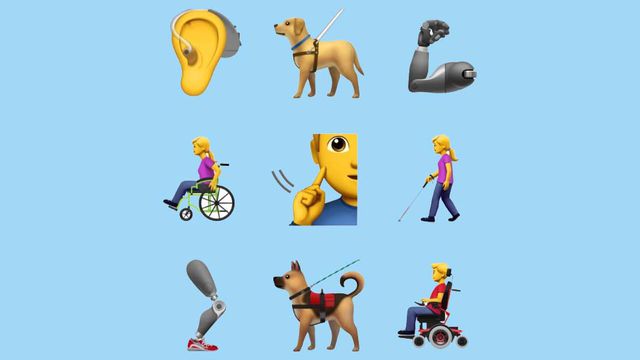Apple submete emojis sobre acessibilidade para aprovação da Unicode Consortium