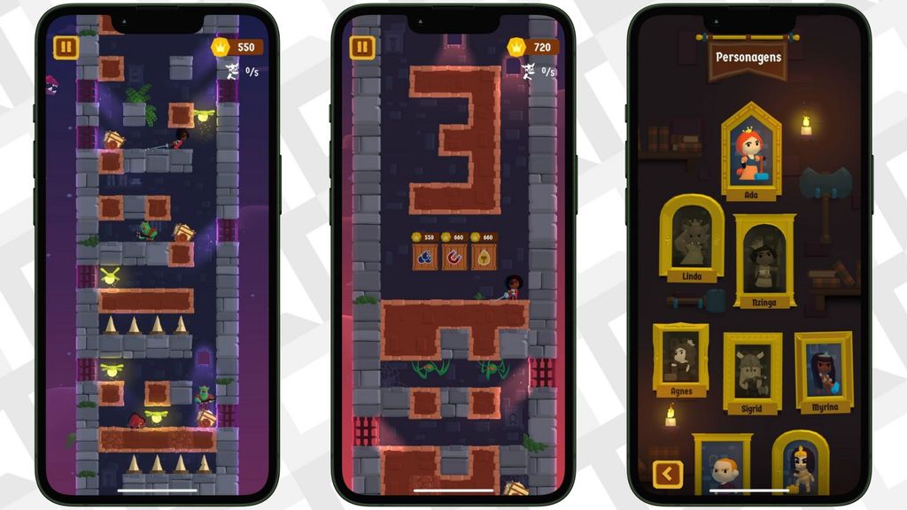 Jogo unce upon a tower captura de tela jogo para jogar offline sem internet