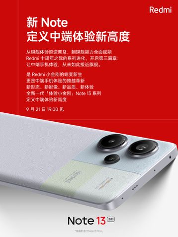 Teasers revelam design e especificações do Redmi Note 13 Pro Plus
