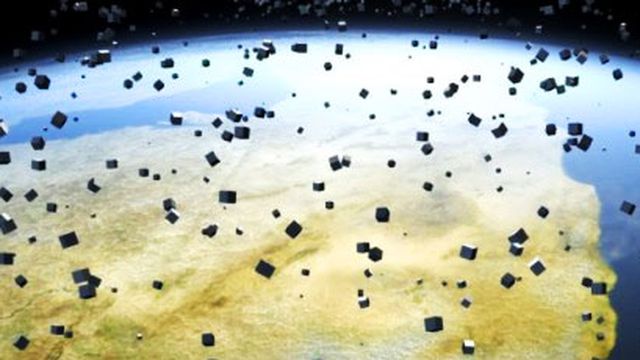 Japão quer lançar rede magnética gigante em órbita para recolher lixo espacial