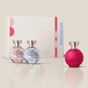 PARCELADO | Perfume Floratta Colônia Spray 30 Ml - Presente (3 Itens) | CUPOM