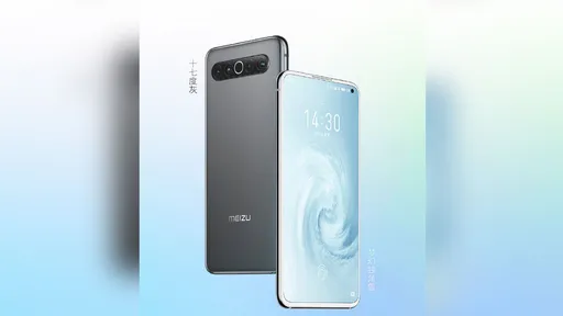 Meizu 17 5G tem visual confirmado em imagem divulgada pela fabricante