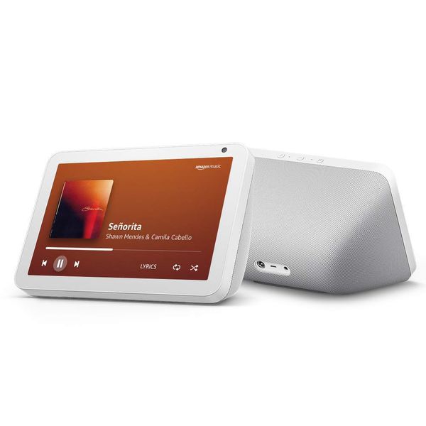 Smart Speaker Amazon com Alexa Branco - ECHO SHOW 8 [À VISTA]