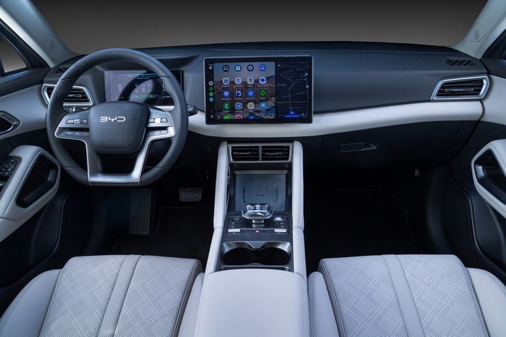 BYD Yuan Pro: interior e detalhes