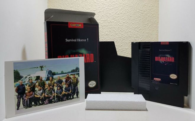 Fãs criam cartuchos de Resident Evil para NES