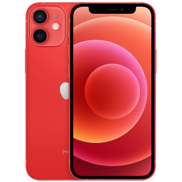 iPhone 12 mini Apple 64GB PRODUCT(RED) Tela de 5,4”, Câmera Dupla de 12MP, iOS [CASHBACK ZOOM]