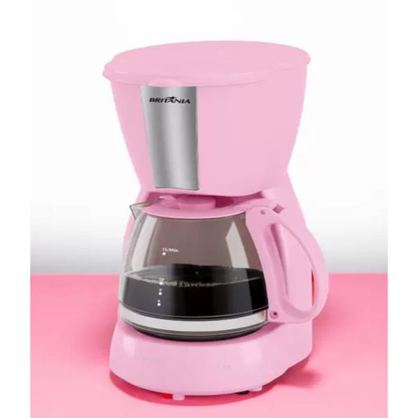 Cafeteira Rosa Britânia BCF15 110V | PIX