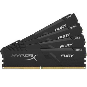 Memória HyperX Fury, 16GB (4x4GB), 3000MHz, DDR4, CL15, Preto - HX430C15FB3K4/16