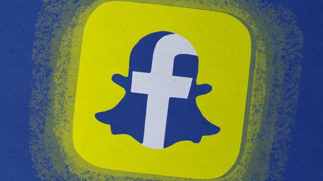 Facebook surrupiou a barra de navegação do Snapchat na cara dura