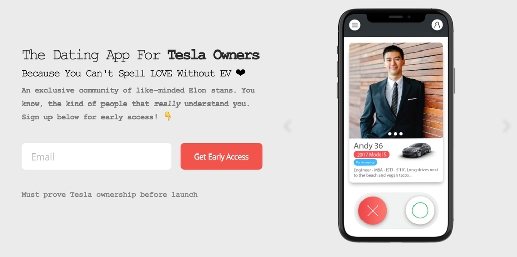 Match ostentação? App de "zoeira" conecta apenas donos de carros Tesla