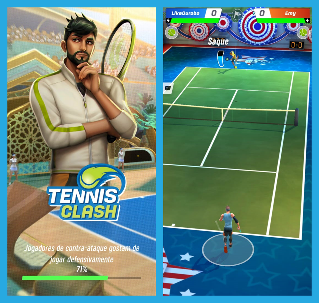 Tennis Clash: jogo de tênis mobile de Rolan Garros - Blog Esporte