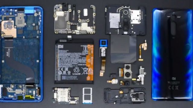 Xiaomi posta vídeo mostrando os componentes internos do Mi 9T
