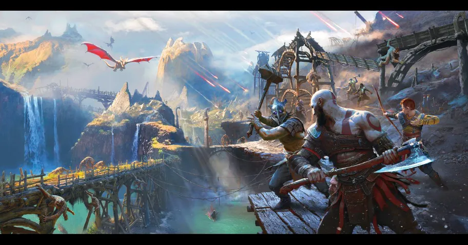 God of War Ragnarök - Novas imagens da Game Informer