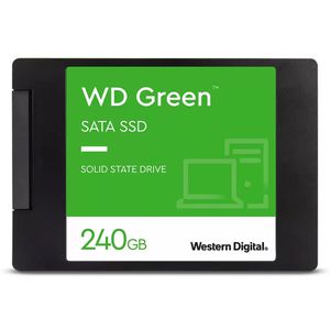 SSD 240 GB WD Green, SATA, Leitura: 545MB/s e Gravação: 430MB/s - WDS240G3G0A [CUPOM EXCLUSIVO]