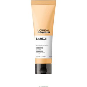 L'Oréal Professionnel Leave-in NutriOil para nutrição e brilho, enriquecido com óleo de coco, com textura leve e para todos os tipos de cabelo, 150ml
