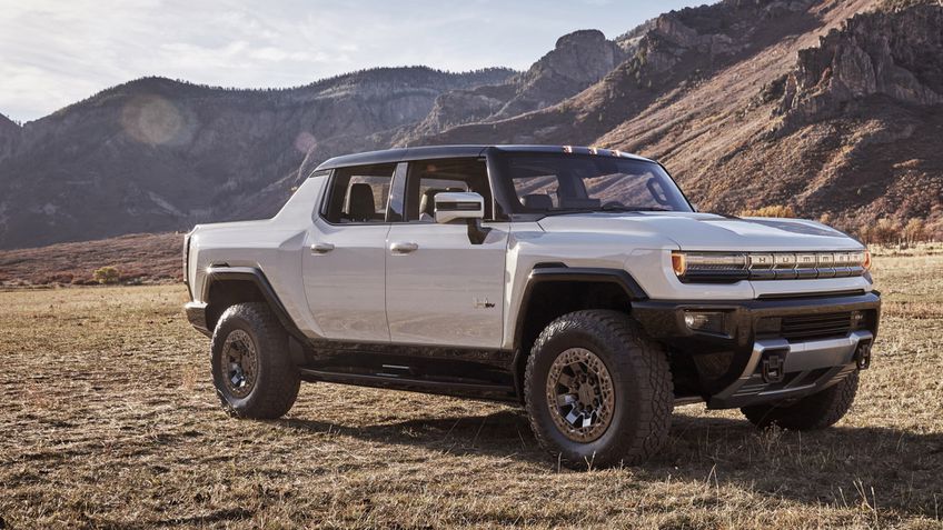 Hummer EV e BrightDrop 600 EV