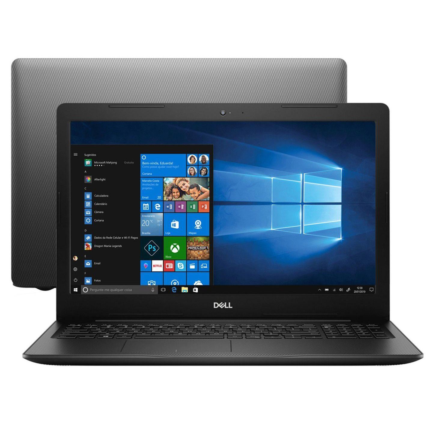 Notebook Dell Inspiron I15 3583 As100p Intel Core I7 8gb 256gb Ssd 156” Placa Vídeo 2gb 7752