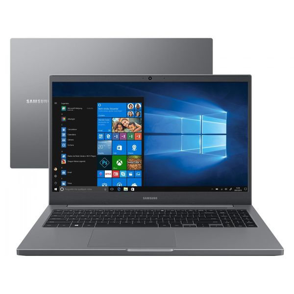 Notebook Samsung Book NP550XDA-KT1BR Intel Core i3 - 4GB 1TB 15,6” Full HD LED Windows 10 [APP + CLIENTE OURO]