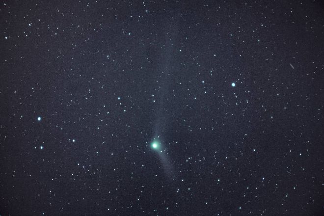  Cometa C / 2013 US10 (Catalina), registrado em dezembro de 2015 (Imagem: Reprodução/Greg Hogan)