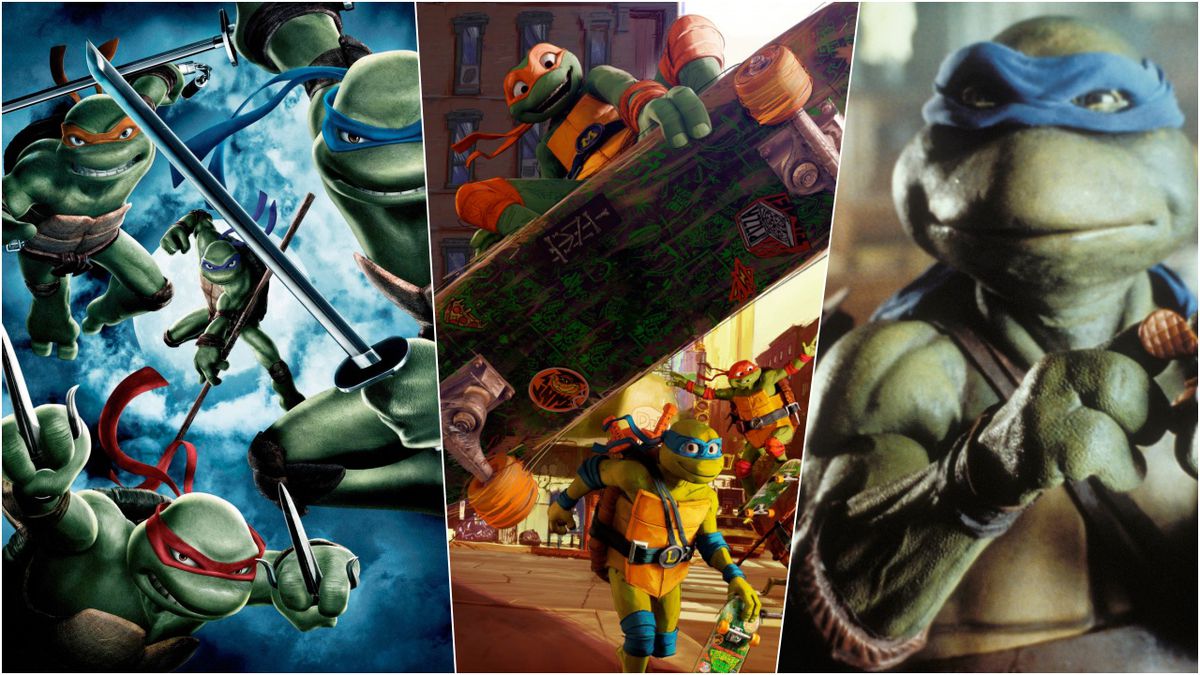 teenage mutant ninja turtles (tartarugas ninja): desenhos + filmes