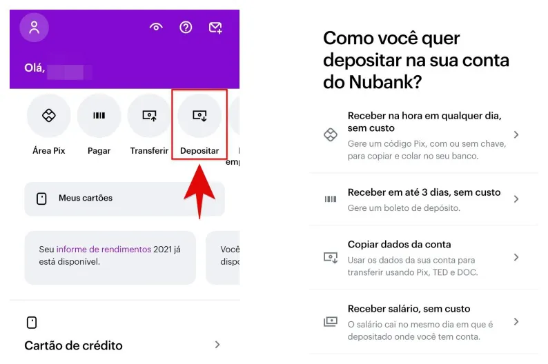 Como depositar dinheiro no Nubank - Canaltech