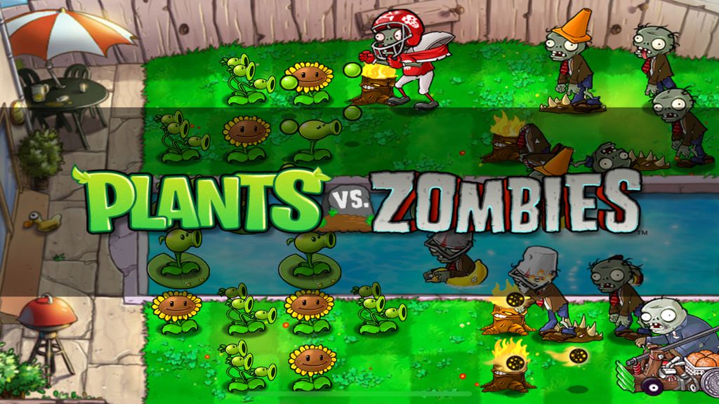 jogo plantas vs zombies captura de tela