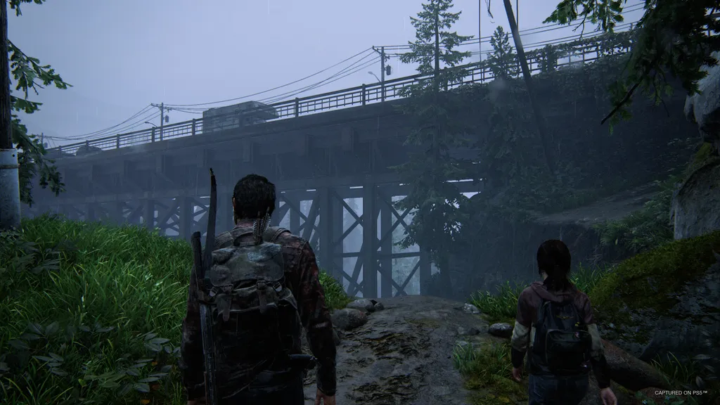 Algumas conversas entre Ellie e Joel parecem ter erros de localização (Foto: Divulgação/Sony Interactive Entertainment)