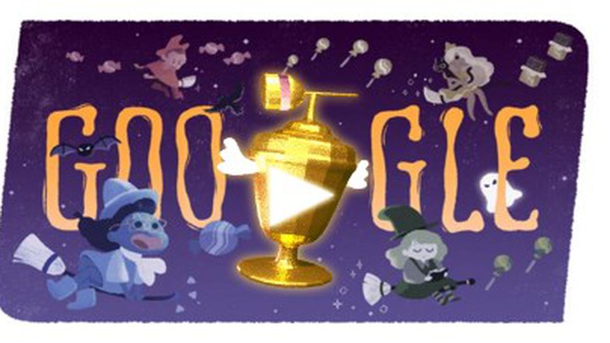 Google entra no clima de Halloween com fantasmas e novo doodle