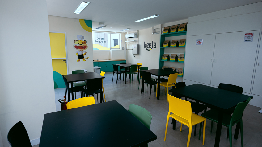 Ponto de descanso da Keeta em SP 4