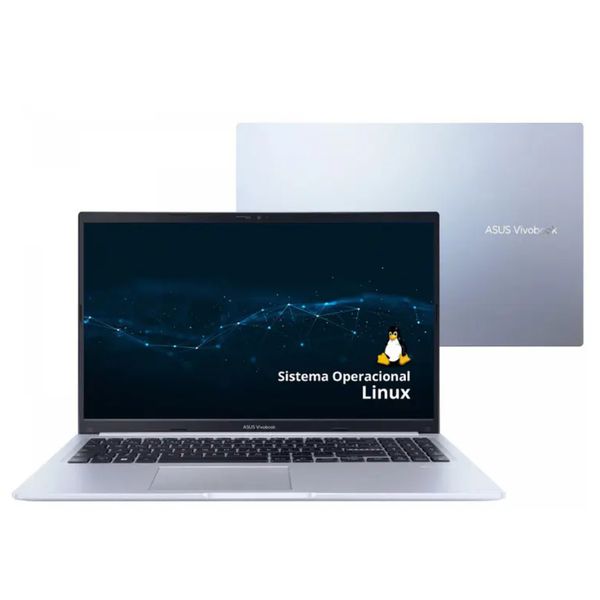 Notebook Asus Vivobook 15 AMD Ryzen 5 8GB - 256GB SSD 15,6” Linux | CUPOM EXCLUSIVO