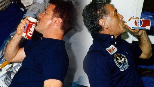 Guerra espacial das colas: a disputa entre Coca-Cola e Pepsi fora da Terra