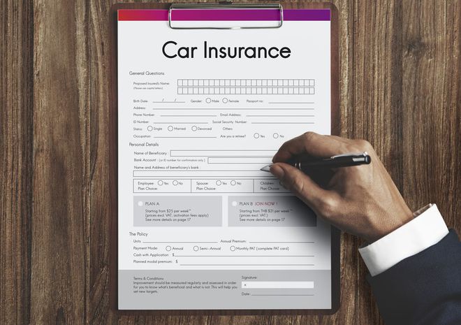 Contrato de seguro do carro