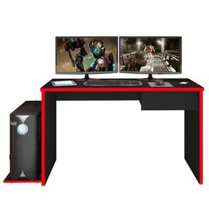 Mesa para Computador Notebook Desk Game DRX 8000 Preto/Vermelho – Mpozenato
