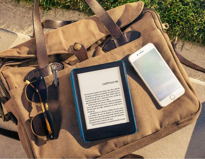 Kindle de 10ª geração tem um dos melhores em custo-benefício da linha (Imagem: Divulgação/Amazon)