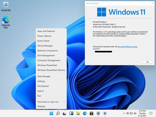 Cantos arredondados e barra de tarefas centralizada seriam algumas das principais mudanças visuais do Windows 11 (Imagem: Reprodução/Neowin)